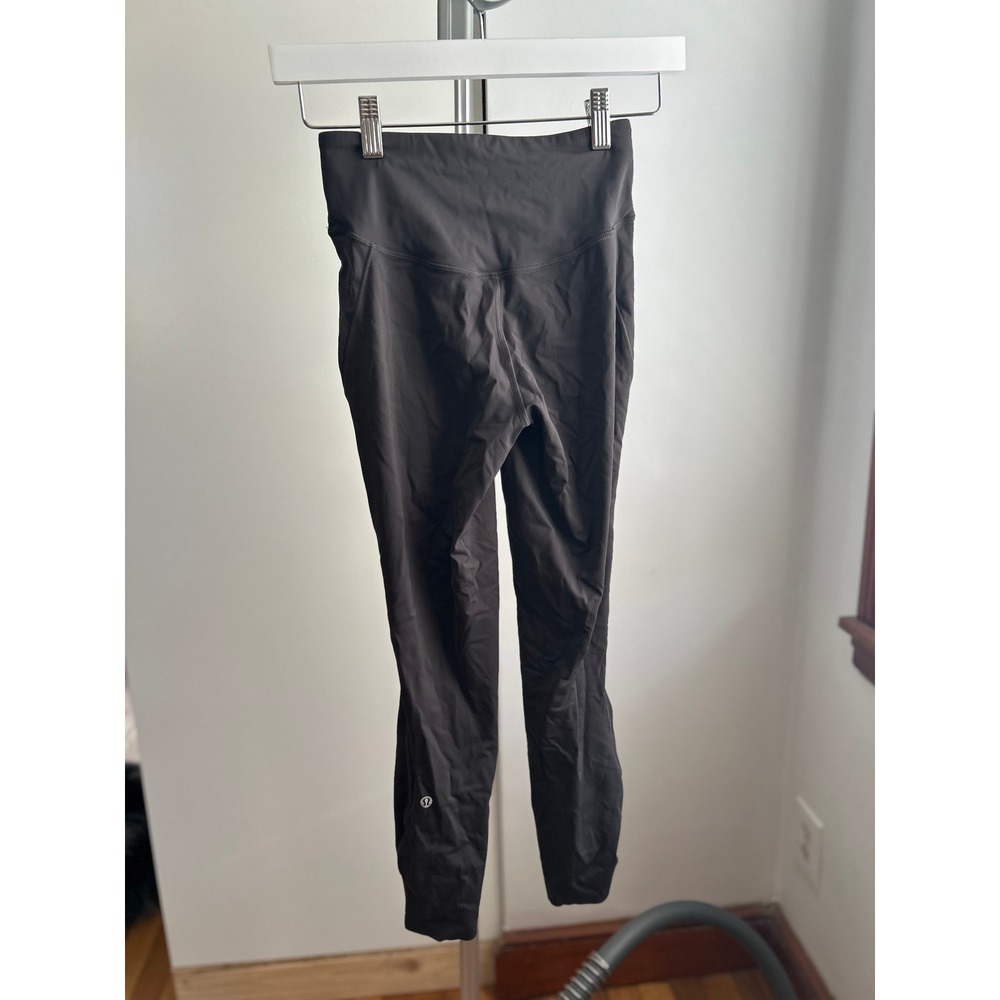 Lululemon Fast &‎ Free Leggings 28" / Size 4 / Dark Grey